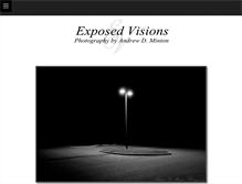 Tablet Screenshot of exposedvisions.com